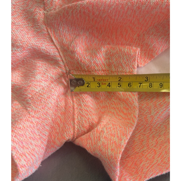 Lilly Pulitzer Walsh Shorts Papaya Size 00 Resort Beach Preppy Golfcore Tweed - Picture 9 of 10